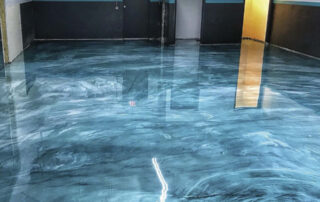 Colorful Epoxy Floors: A Splash of Personality